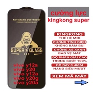 Vivo y12s / y20 / y12a / Y20G / Y20A tempered glass (box 52) KiINGKONG 4D FULL screen protector