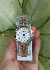 Casio นาฬิกาข้อมือผู้หญิง สายสแตนเลส สองกษัตริย์ รุ่น LTP-1129G-7B - มั่นใจ ของแท้ 100% ประกันศูนย์ 1 ปีเต็ม