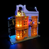 [BRICK SHINE] [Light Set] No Main Body Applicable LEGO 75978 Inclined Foot Alley Unopened Remote Con