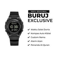 BURUJ WATCH EXCLUSIVE JAM AZAN JAM WAKTU SOLAT JAM KIBLAT