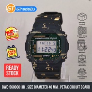 Original G Shock Men DWE-5600CC-3D DWE-5600CC-3 DWE5600CC-3D Digital Petak Circuit Board Watch Green [READY STOCK]
