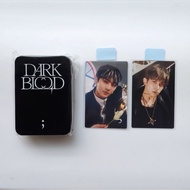 ENHYPEN 4th Mini Album 'DARK BLOOD' Official Merch Photocards &amp; Tin Case