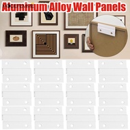 [H&L]DIY Photo Wall Hanger | Z-Shape Aluminum Alloy Mount for Frames Decor, Quick Slide Lock, Home O