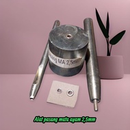 MATA 2.5mm chicken eye installation tool, flat landing, flat, flat