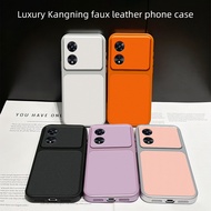 For Oppo A97 5G Case Oppo A97 Cover Oppo A97 Leather Case Luxury Lens Protection Case Protect Matte 