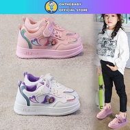 3-9 Age Frozen Sneaker Sport Shoes Kids Girl Elsa Budak Sneakers Lampu Kasut Perempuan
