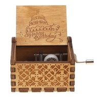 Available Happy Birthday Music Box Wooden Music Box Happy Birthday Song