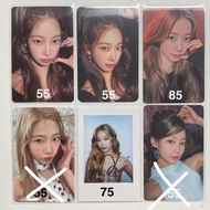 lesserafim kazuha hot 小卡