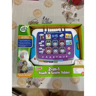 LeapFrog 2in1 Touch &amp; Learn Tablet