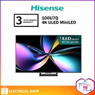Hisense 100'' 4K ULED 100U7Q MiniLED TV U7Q / 100Q6Q QLED Smart TV Q6Q 144HZ Dolby Television