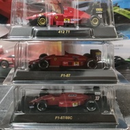 Kyosho 1/64 FERRARI F1 412 T1 F1-87 F1-87/88C diecast car model