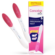 Conceive Plus Pregnancy Test 2-Pack - Early Detection Pregnancy Test - Easy to Use, Discreet Pregnan