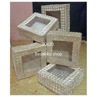 Beautiful mica basket 25x25 food storage container
