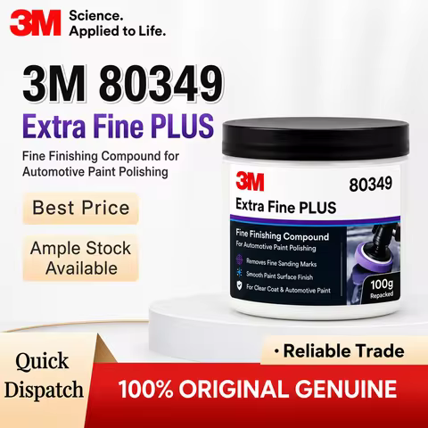 Professional 3M 80349 Extra Fine Plus Car Paint Polishing Compound Fine Scratch Removal Clear Coat D