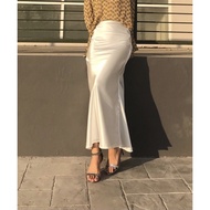 ARSHILASHOP - ROK SATIN SILK ROBERTO CAVALLY DUYUNG / MERMAID SATIN SKIRT / Rok Kondangan / TERBARU