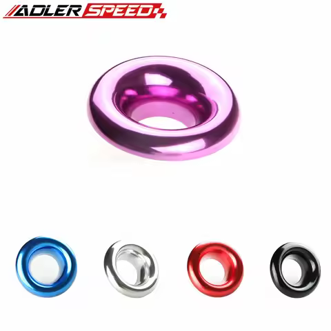 3" 3.5" 4" 5" Inch Short Ram Cold Air Intake Turbo Horn Aluminum Velocity Stack Adapter