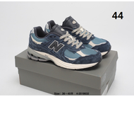 รองเท้าผ้าใบ New Balance NB_2002r แพ็คป้องกันสีน้ำเงิน รองเท้าผ้าใบสำหรับผู้ชายและผู้หญิง รองเท้าคู่