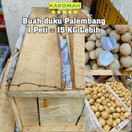 BUAH DUKU PALEMBANG 1 PETI BUAH DUKU 1 PETI 15 KG LEBIH Buah duku