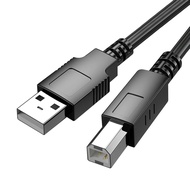 High Speed USB A to B Cable for Canon Brother Hp Epson Samsung Label Printer Electronic Piano Type B