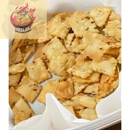 Crispy Seblak 1 KG ORIGINAL FRIED WONTONS WITH ONION LEAVES MODERNCemilan snack/ onion leaf/ dumplin