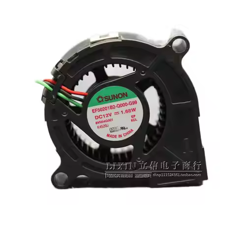 Projector Blower Fan 50mm 5020 for SUNON EF50201B2-Q000-G99 Turbine Fan 12V 1.68W Cooling Fan