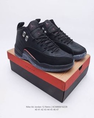 Nike Air Jordan 12 Retro AJ12 Zoom Air cushion Men's basketball shoes. EU Size：40 41 42 43 44 45 46 47