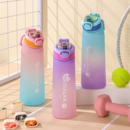 A7OX 2024 0 Candy 0 Calorie Playful Cup Outdoor Crooked Neck Fragrance Water Cup Sports Cup Straw Bo
