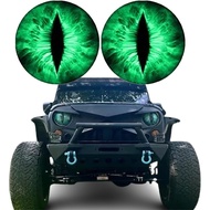 Beast Eyes Headlight Decals Animal Eye Car Headlight Sticker 3D Stereo Eyes Jeep Headlight Decal Car