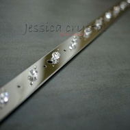 房門用珠簾軌道 五行水晶款閃亮切面水晶 水晶簾專用軌道 台灣製