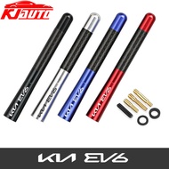Universal 12cm KIA EV6 Car Antenna Carbon Fiber Radio FM Antena Black Kit For New Kia KN EV6 GT Line