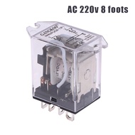 JQX-13F HH62P High Power Relay Coil General DPDT Micro Mini Electromagnetic Relay Switch With Socket