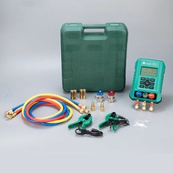 newHONGSEN HS-370 Digital Manifold Gauges HVAC Vacuum Manometer Refrigerant Gauges Tool