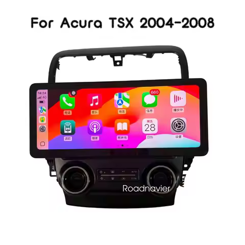 Android 14 Car radio GPS Navi for Honda accord acura TSX 2004 2005 2006 2007 2008 CL7 CL9 auto multi