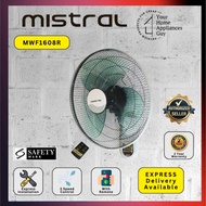 Mistral 16" Wall Fan With Remote Control [MWF1608R] | Installation Av