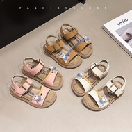 Cute Cartoon Children's Summer Sandals Open-toe Causal Girl Princess Shoes Fashion Breathable Versat
