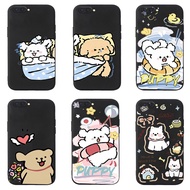 Casing Vivo V1901A V1901T V1901 V1941A V1941T V1934A Cartoon Cute Fun Cat Fish Soft Back Leather Cov