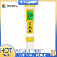 Chlorine Meter CL2/H2/Temperature Meter Water Quality Tester for Pools Drinking Water Aquarium Aquac