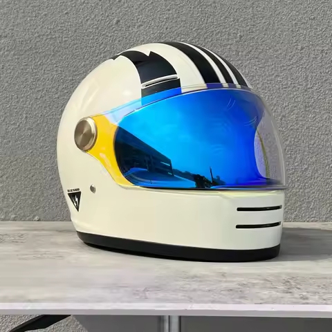 ORZ-806-motorcycle helmet retro cruise full helmet personalized ghost knight helmet ABS material