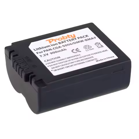 CGAS006 CGA-S006E Batteries for Panasonic Lumix DMC-FZ7, DMC-FZ8 DMC-FZ18 DMC-FZ28 DMC-FZ30, DMC-FZ3