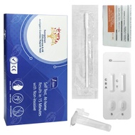 Flu A/B + COVID-19 Home Tests Kit - 3-in-1 Rapid Antigen Test for Nasal & Nasopharyngeal Swabs, Resu