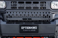 Option4WD ไฟ LED LIGHT BAR 32 นิ้ว พร้อมขาจับไฟไลท์บาร์ กระจังรถยนต์ สำหรับ TOYOTA HILUX CHAMP IMV-0