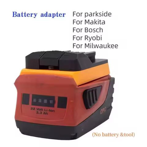 Adapter For Hilti Battery Convert To For Dewalt For Parkside For Makita For Ryobi For Bosch For Milw