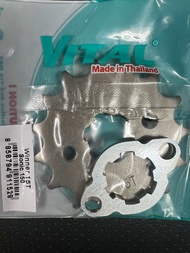 Nhông 15 răng 16 răng nhông thép gpx damon gpx legend Brixton Bx - Thương Hiệu VITAL