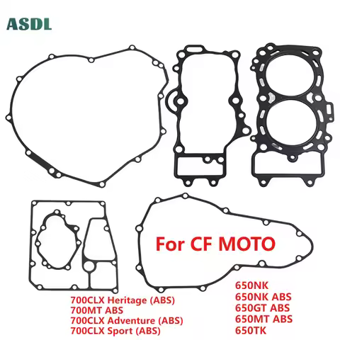 Motorcycle Engine Full Cylinder Gasket Covers For CF MOTO 650NK 650 NK 650GT 650MT 650TK 700MT 700CL