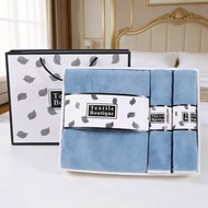 3Pcs Luxury Coral Fleece Bath Towel Set 5 Star Hotel Quality Super Absorbent Lint Free Face & Bath T