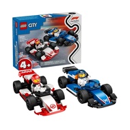【LEGO 樂高】磚星球〡 60464 城市系列 F1 威廉斯車隊和 Haas F1 賽車 F1® Williams Racing & Haas F1® Race Cars