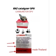 RXZ 5PV CARBURETOR CATALYZER YAMAHA THAILAND rxz