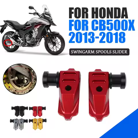 Motorcycle Accessories Rear Wheel Fork Axle Slider Swingarm Stand Chain Adjuster For Honda CB500X CB