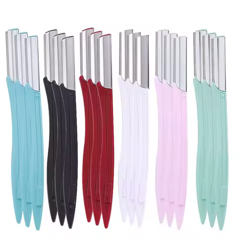 Karsyngirl 3/5/7Pc Eyebrow Razor Multipurpose Exfoliating Dermaplaning Makeup Tool Eye Brow Knife Fa