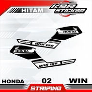 HONDA Win motorcycle sticker striping win motorcycle motorcycle sticker variation Racing02